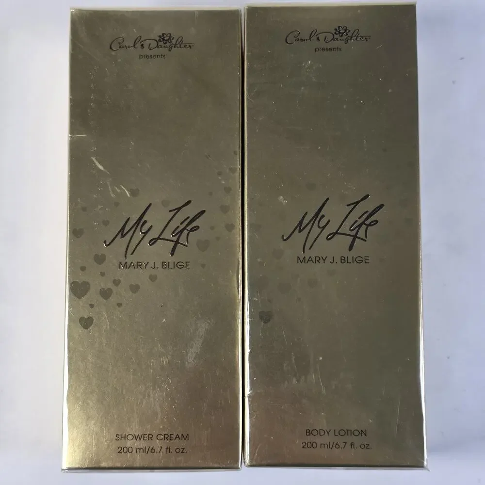 CAROL'S DAUGHTERS MY LIFE MARY J BLIGE Blossom Body Lotion Shower Gel Set 6.7 Oz